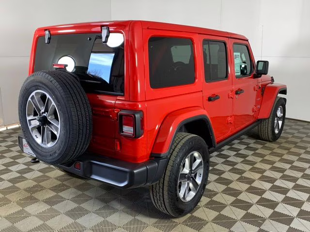 2023 Firecracker Red Clearcoat Jeep Wrangler Sahara 4X4 SUV