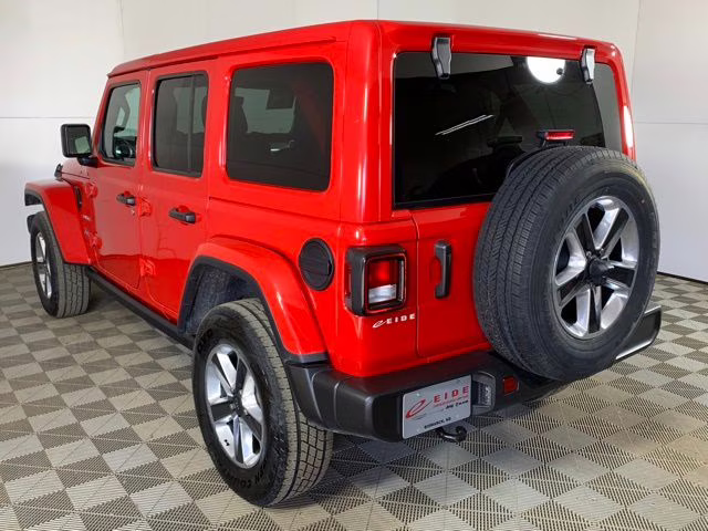 2023 Firecracker Red Clearcoat Jeep Wrangler Sahara 4X4 SUV