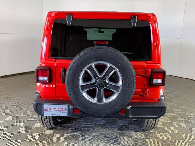 2023 Firecracker Red Clearcoat Jeep Wrangler Sahara 4X4 SUV