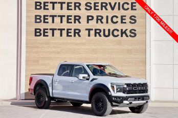 2025 Space White Ford F-150 Raptor 4X4 Truck
