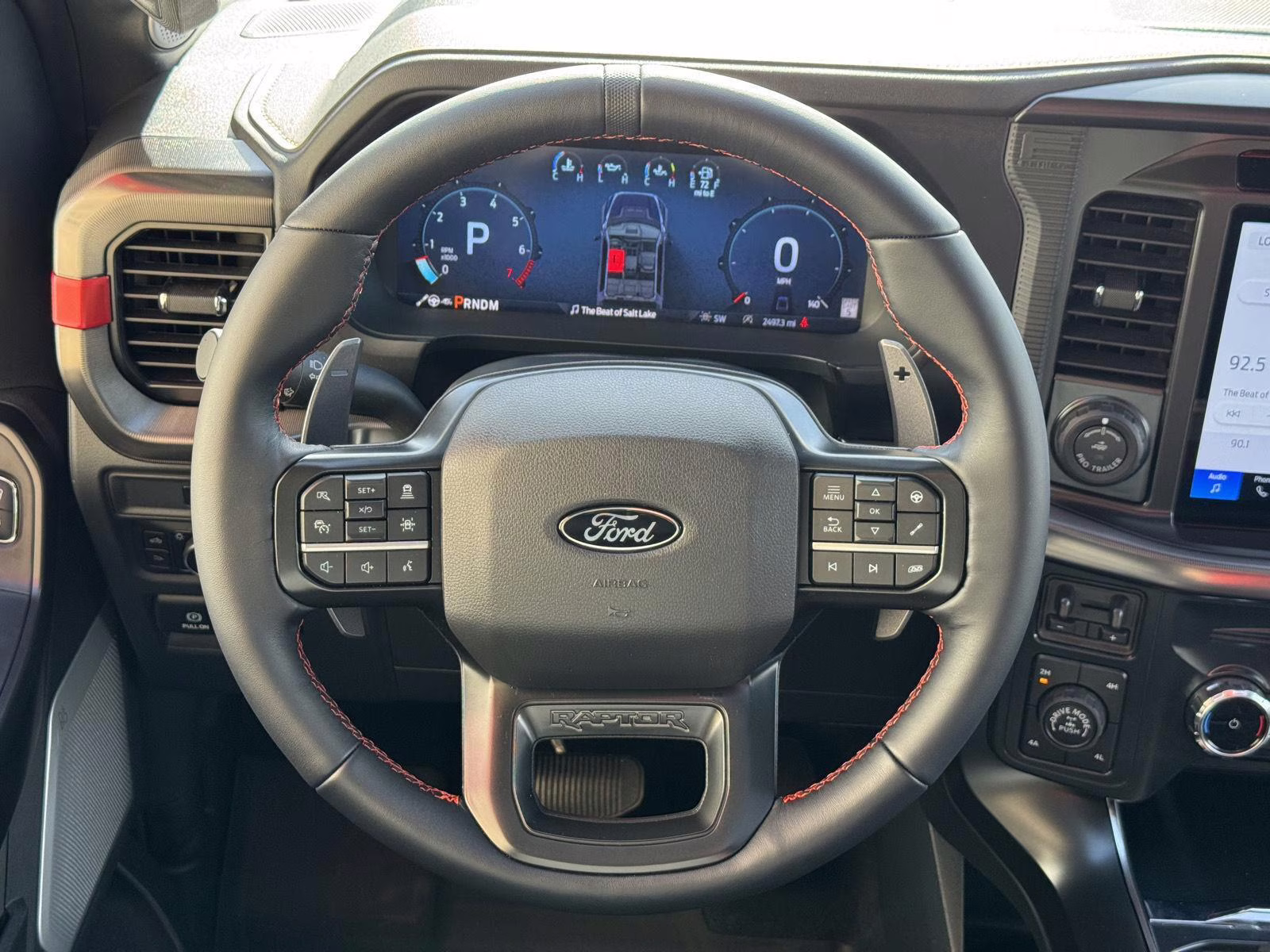 2025 Space White Ford F-150 Raptor 4X4 Truck