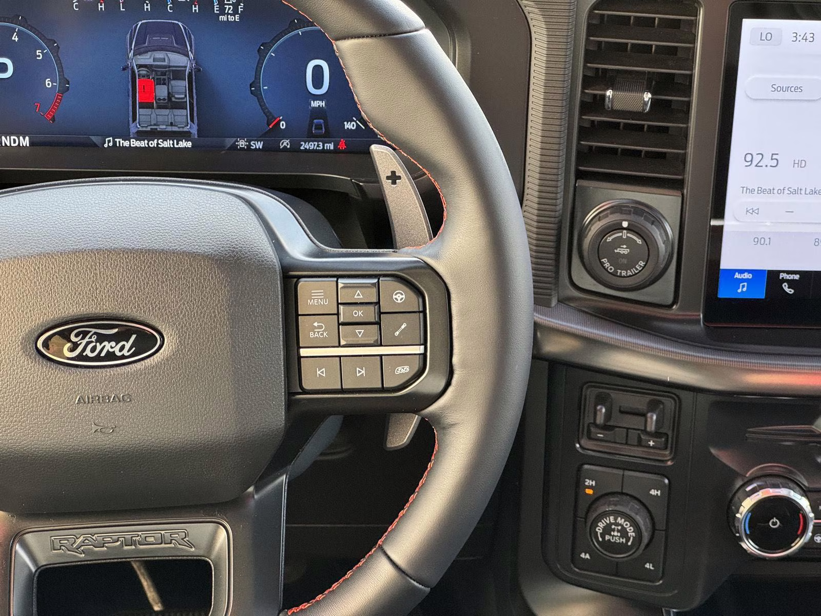 2025 Space White Ford F-150 Raptor 4X4 Truck