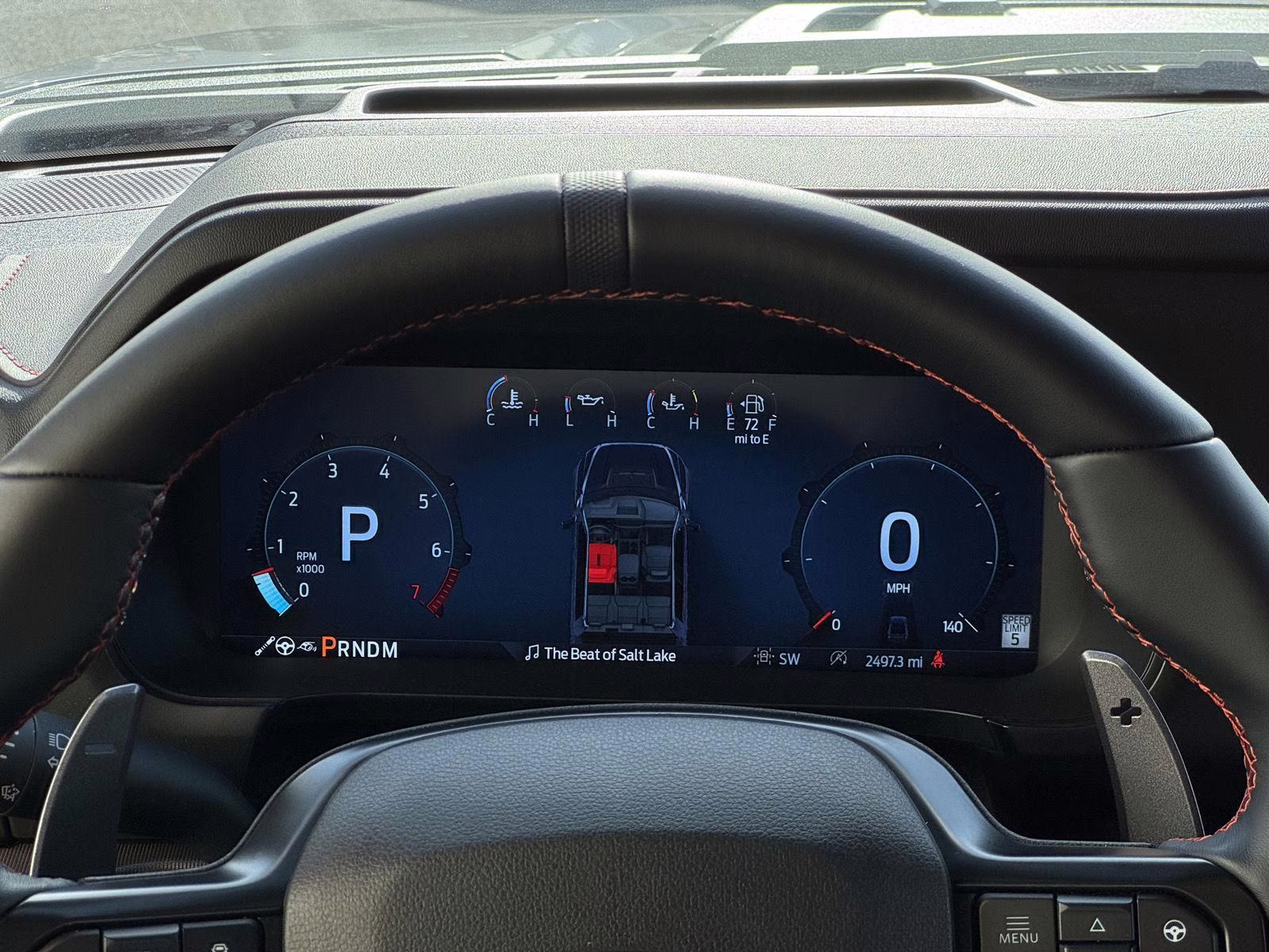 2025 Space White Ford F-150 Raptor 4X4 Truck