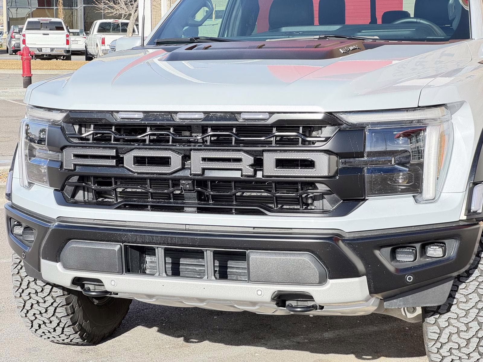 2025 Space White Ford F-150 Raptor 4X4 Truck