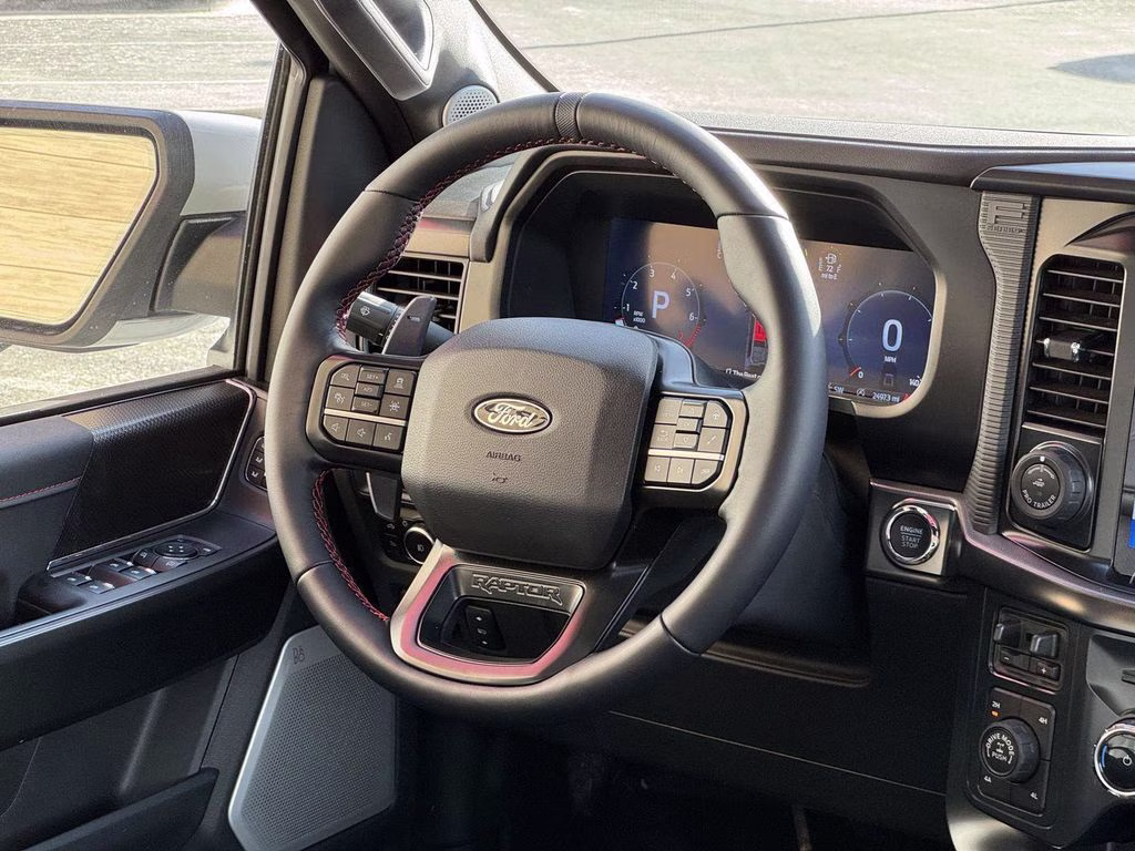 2025 White Metallic Ford F-150 Raptor 4X4 Truck