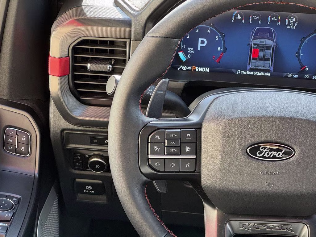 2025 White Metallic Ford F-150 Raptor 4X4 Truck