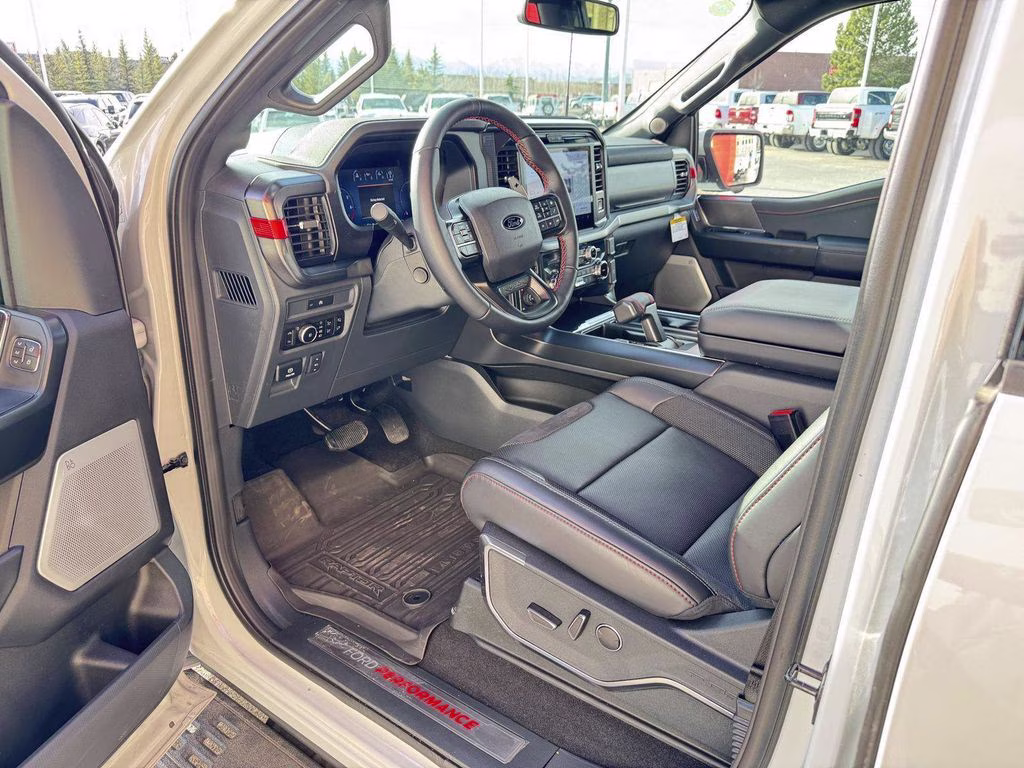 2025 White Metallic Ford F-150 Raptor 4X4 Truck