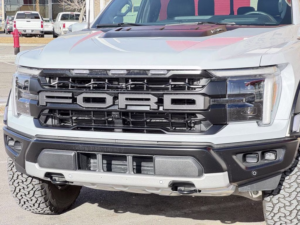 2025 White Metallic Ford F-150 Raptor 4X4 Truck