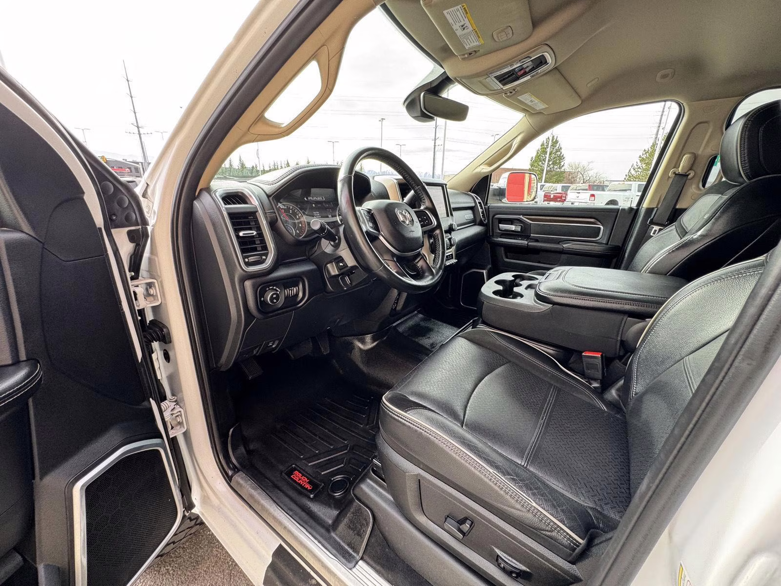 2022 Bright White Clearcoat Ram 2500 Laramie 4X4 Truck