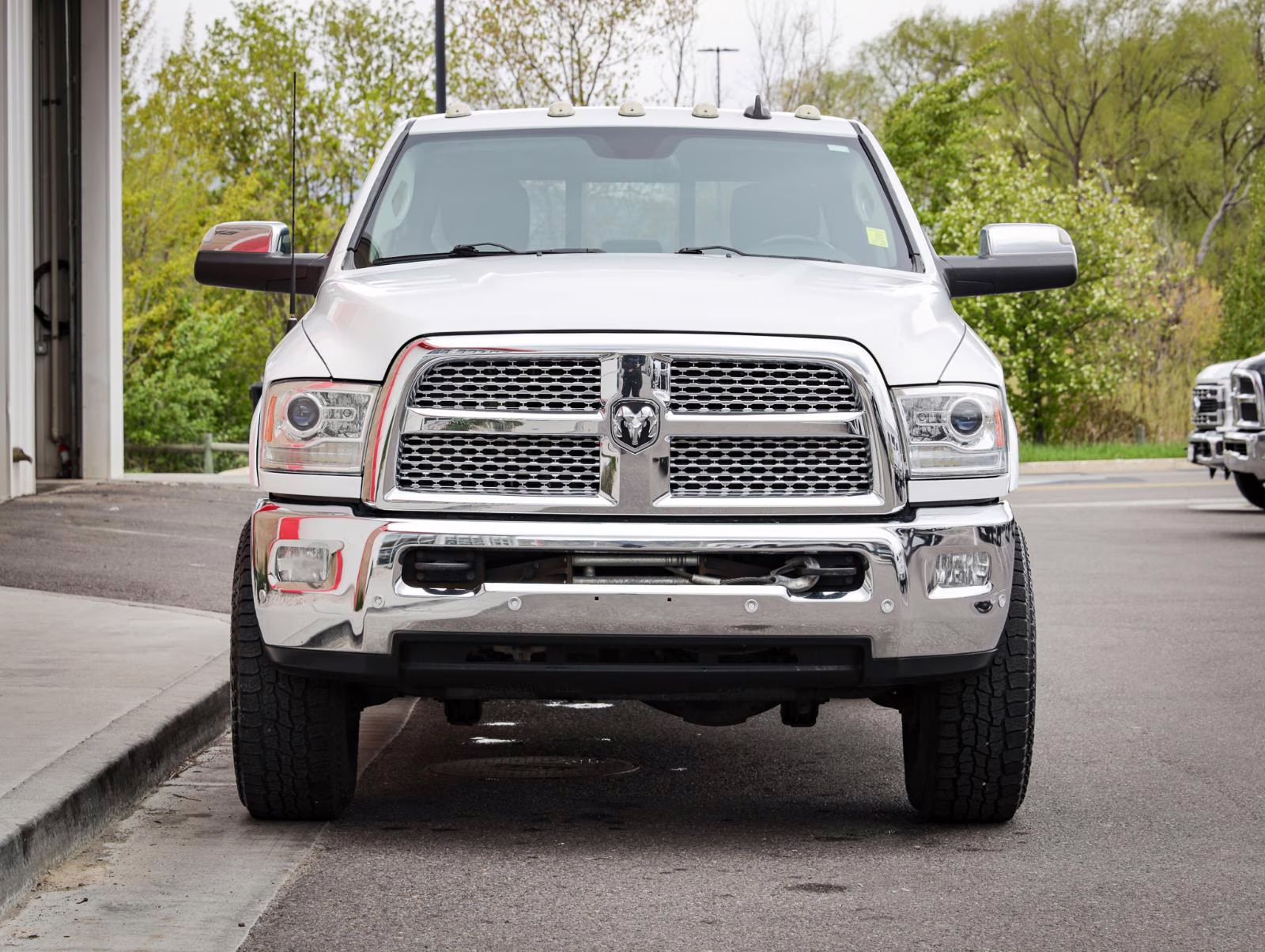 2016 Bright White Clearcoat Ram 2500 Laramie Power Wagon 4X4 Truck