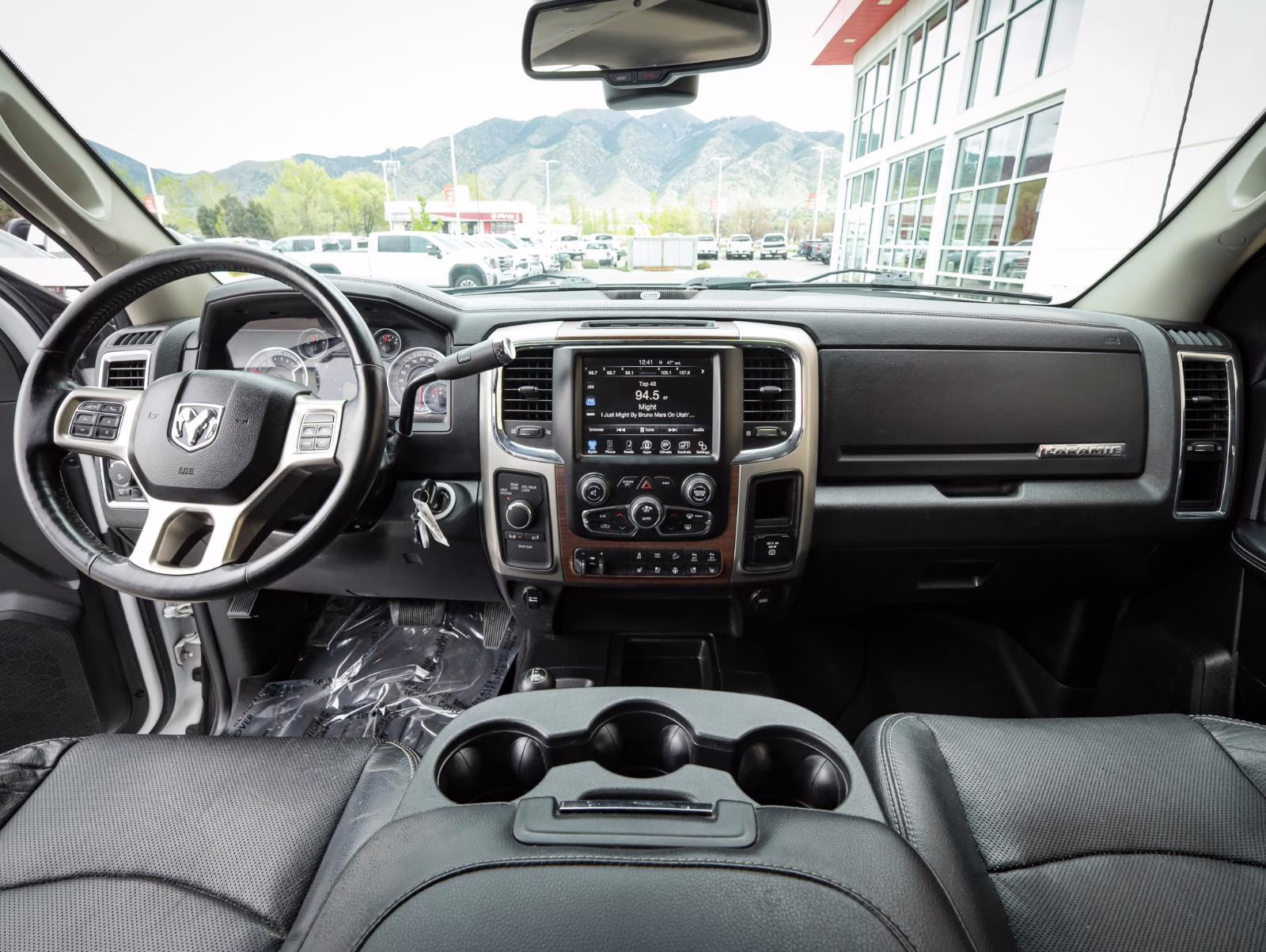 2016 Bright White Clearcoat Ram 2500 Laramie Power Wagon 4X4 Truck