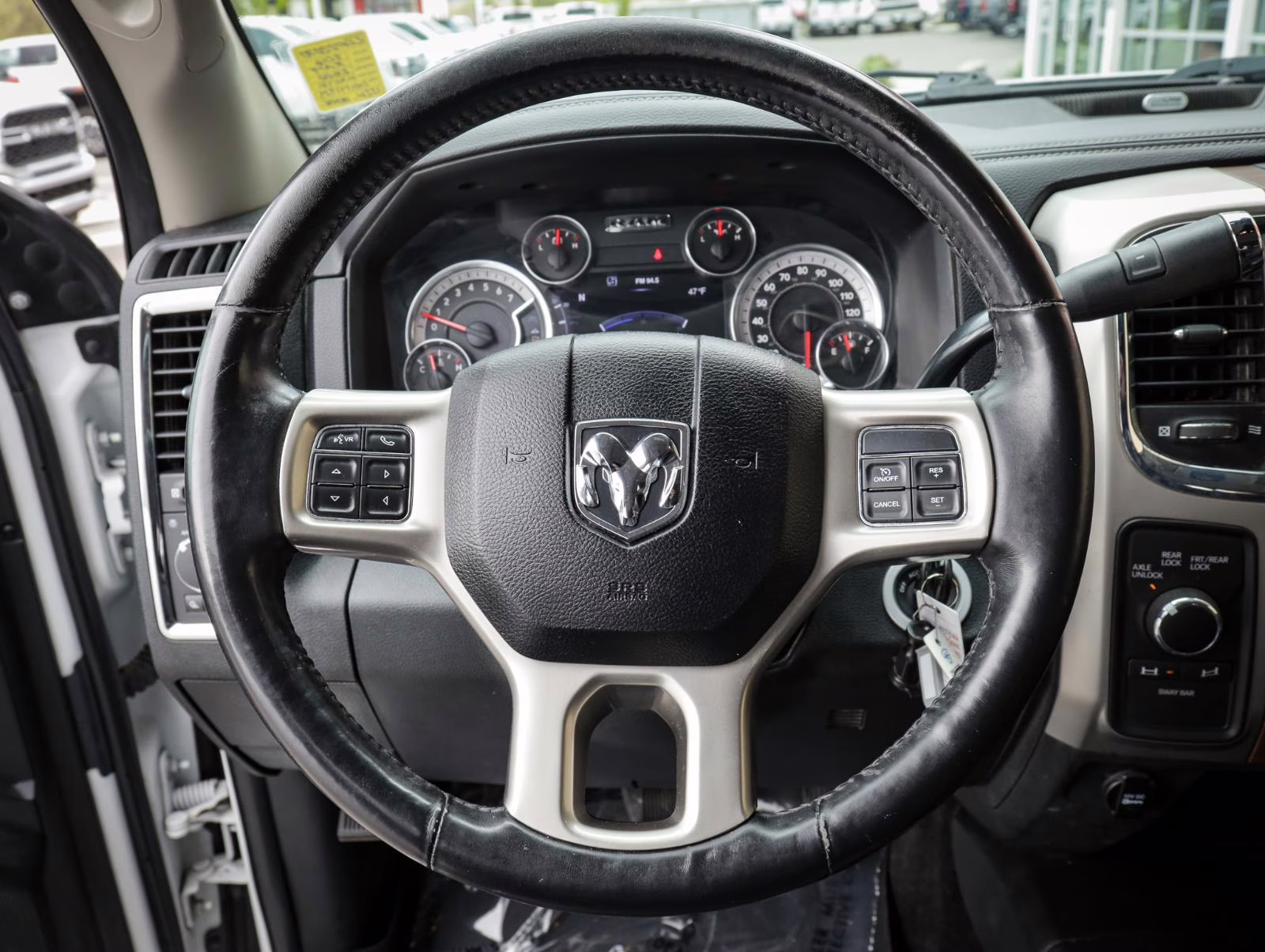2016 Bright White Clearcoat Ram 2500 Laramie Power Wagon 4X4 Truck