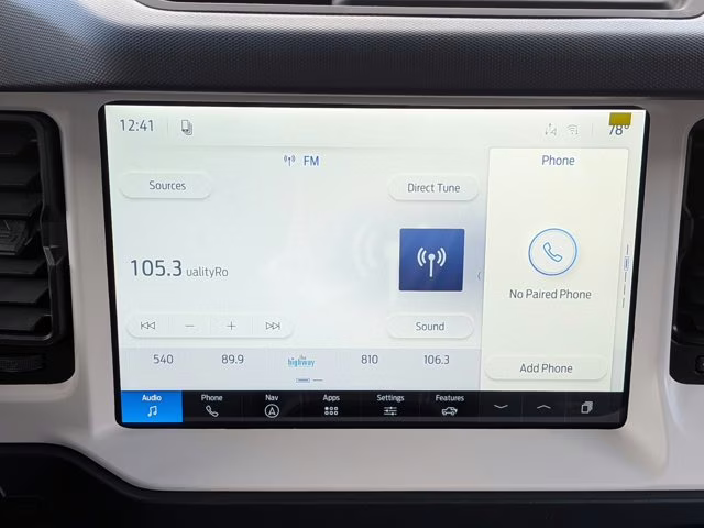 2026 Oxford White Ford Bronco Heritage Edition 4X4 Convertible