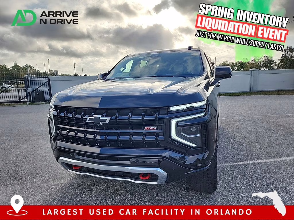 2025 Black Chevrolet Tahoe Z71 4X4 SUV