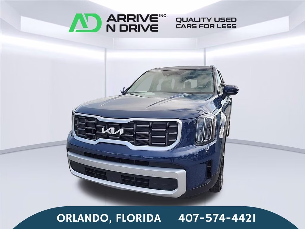 2025 Midnight Lake Blue Kia Telluride S AWD SUV