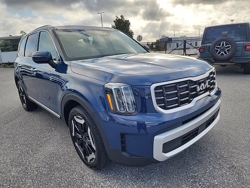 2025 Midnight Lake Blue Kia Telluride S AWD SUV