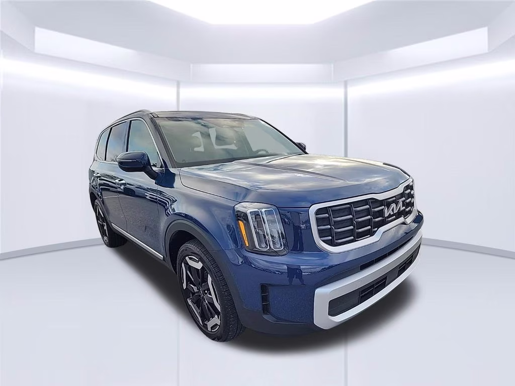 2025 Midnight Lake Blue Kia Telluride S AWD SUV
