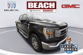 2022 Black Metallic Ford F-150 Lariat 4X4 Truck