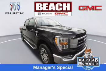 2022 Black Metallic Ford F-150 Lariat 4X4 Truck