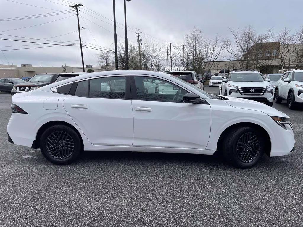 2026 Fresh Powder Nissan Sentra SV FWD Sedan