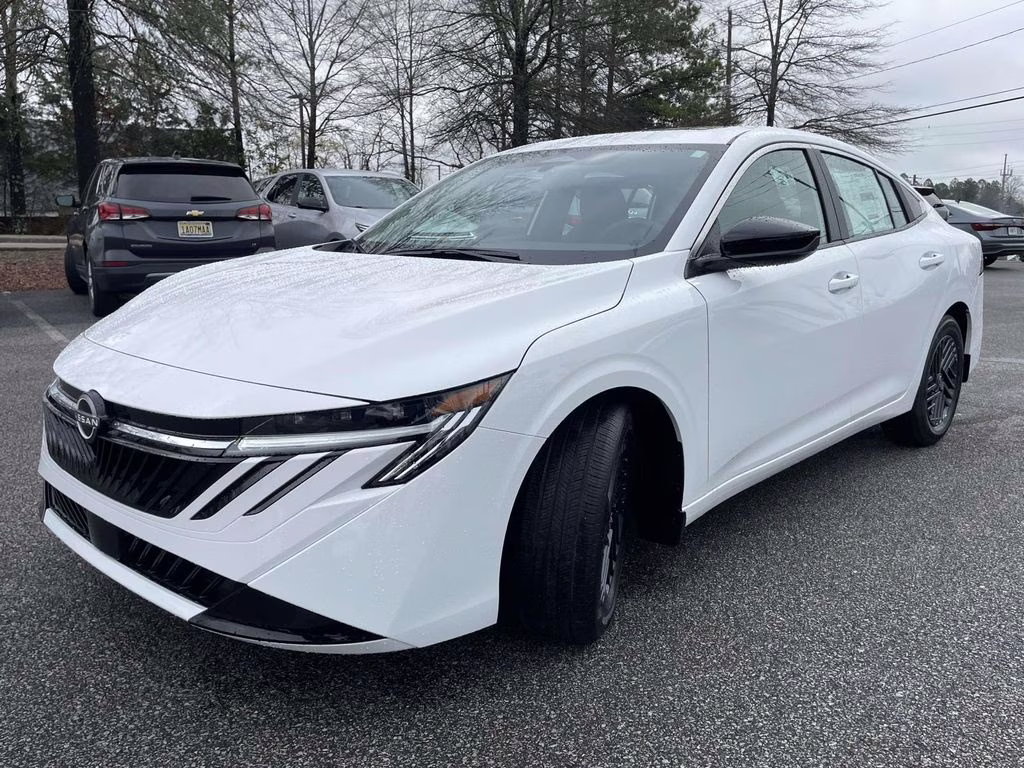 2026 Fresh Powder Nissan Sentra SV FWD Sedan