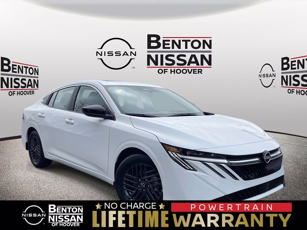 2026 Fresh Powder Nissan Sentra SV FWD Sedan