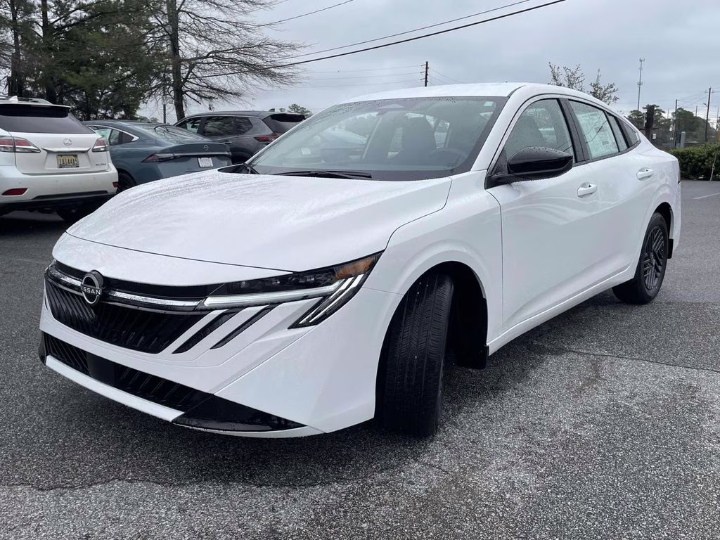 2026 Fresh Powder Nissan Sentra SV FWD Sedan