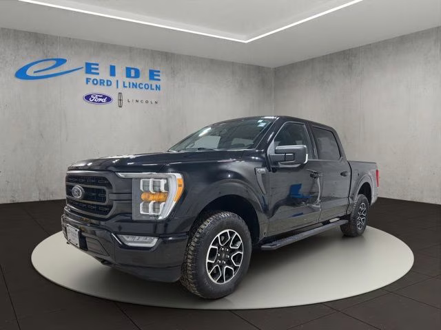 2023 Agate Black Metallic Ford F-150 XLT 4X4 Truck