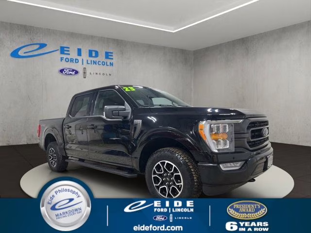 2023 Agate Black Metallic Ford F-150 XLT 4X4 Truck