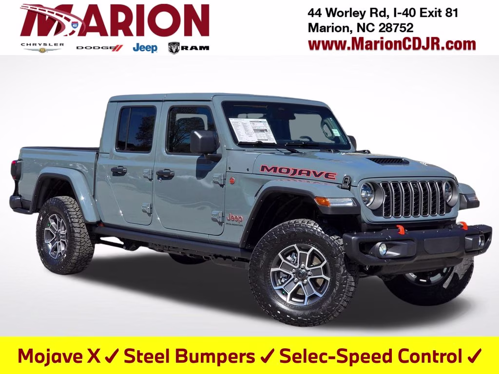 2026 Anvil Clearcoat Jeep Gladiator Mojave 4X4 Truck