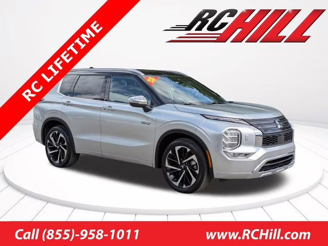 2025 Alloy Silver/Black Roof Mitsubishi Outlander PHEV SEL AWD SUV
