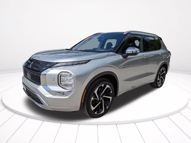 2025 Alloy Silver/Black Roof Mitsubishi Outlander PHEV SEL AWD SUV