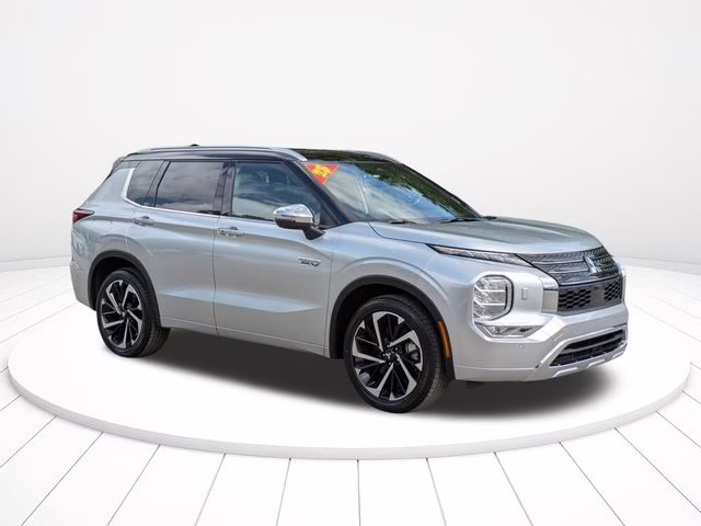2025 Alloy Silver/Black Roof Mitsubishi Outlander PHEV SEL AWD SUV