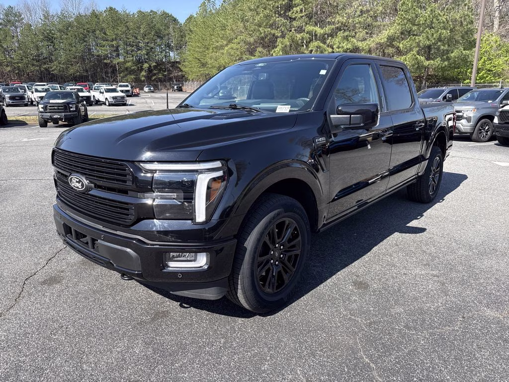 2024 Agate Black Metallic Ford F-150 Platinum 4X4 Truck