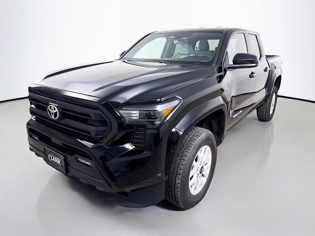 2024 Black Toyota Tacoma SR5 4X4 Truck