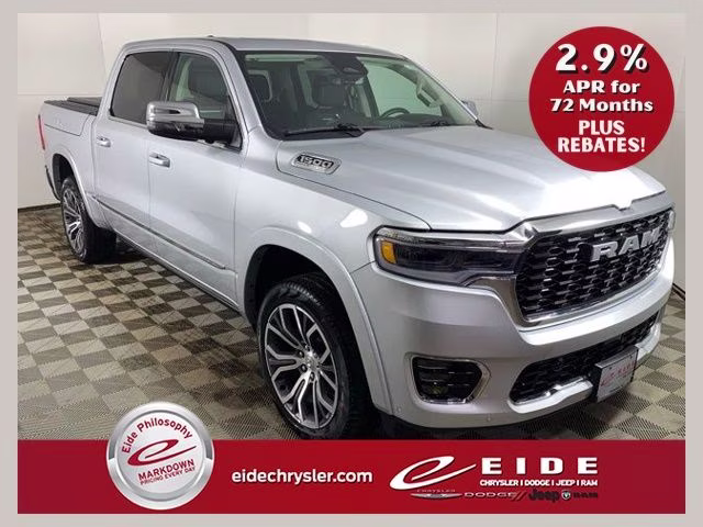 2026 Silver Zynith Ram 1500 Tungsten 4X4 Truck