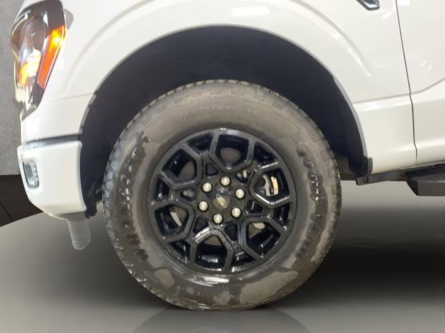 2025 Space White Metallic Ford F-150 XLT Black Appearance 4X4 Truck