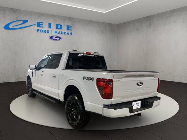 2025 Space White Metallic Ford F-150 XLT Black Appearance 4X4 Truck