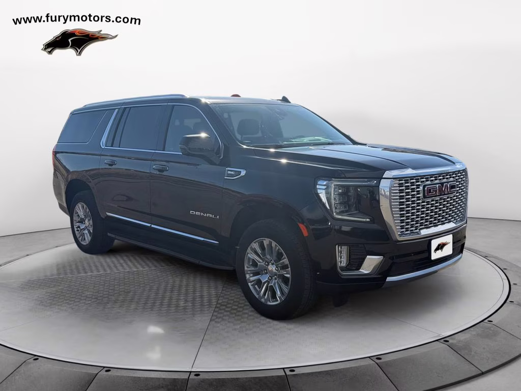 2023 Onyx Black GMC Yukon XL Denali Preferred w/Adaptive Cruise 4X4 SUV