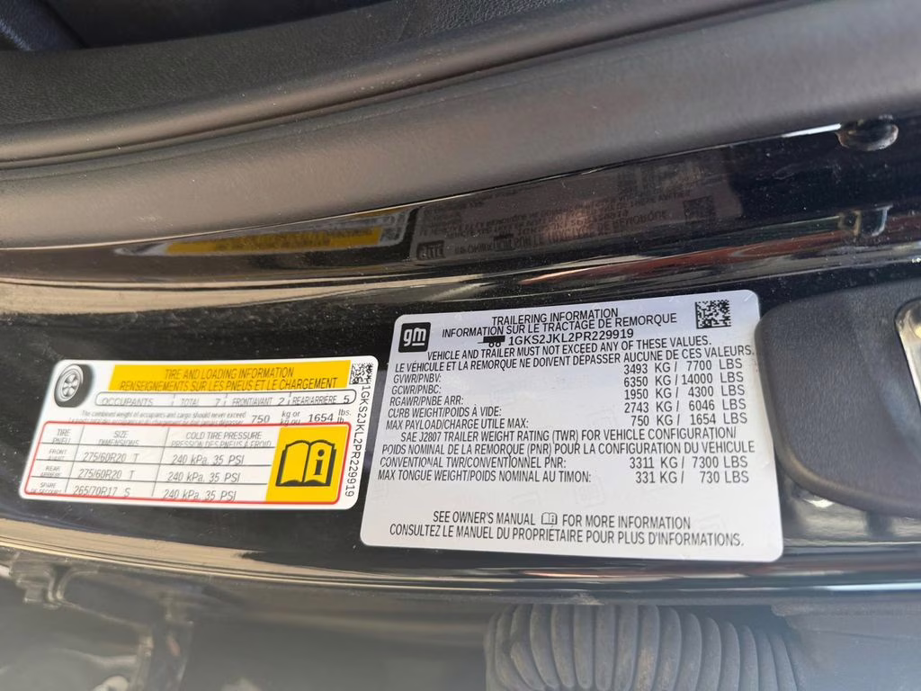 2023 Onyx Black GMC Yukon XL Denali Preferred w/Adaptive Cruise 4X4 SUV