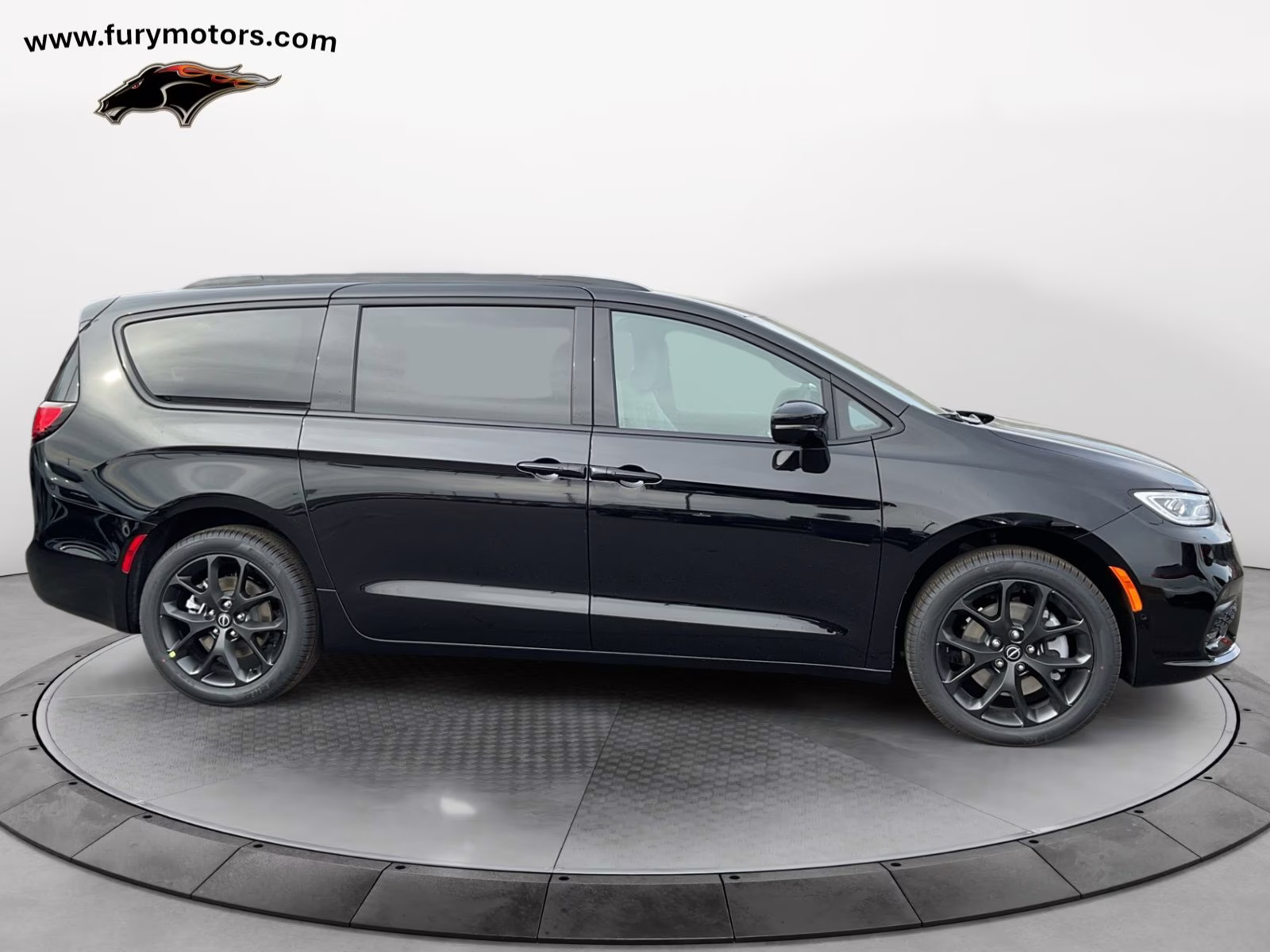 2026 Diamond Black Crystal Pearlcoat Chrysler Pacifica Select AWD Van