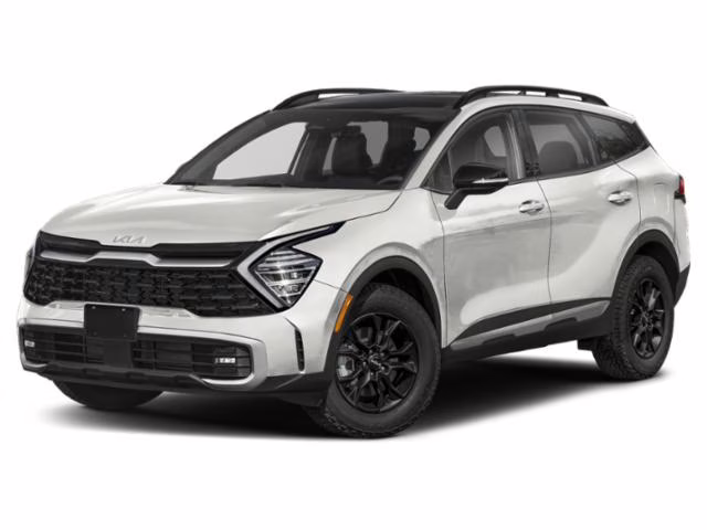 2025 Glacial White Pearl Kia Sportage X-Pro Prestige AWD SUV