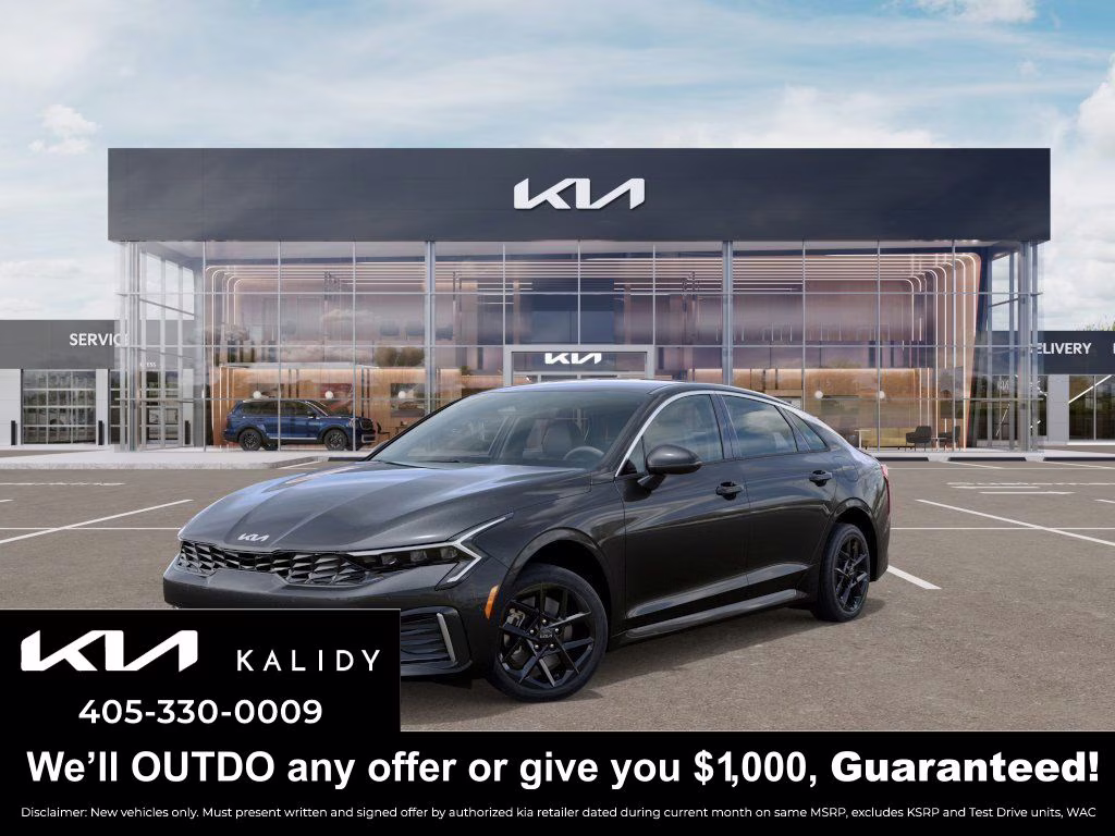 2026 Interstellar Gray Kia K5 LXS FWD Sedan