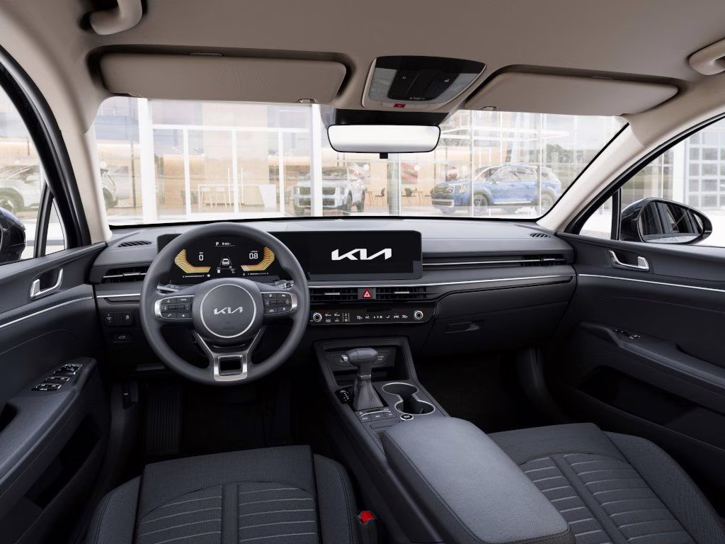 2026 Interstellar Gray Kia K5 LXS FWD Sedan