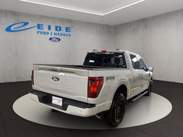 2025 Space White Metallic Ford F-150 XLT Black Appearance 4X4 Truck