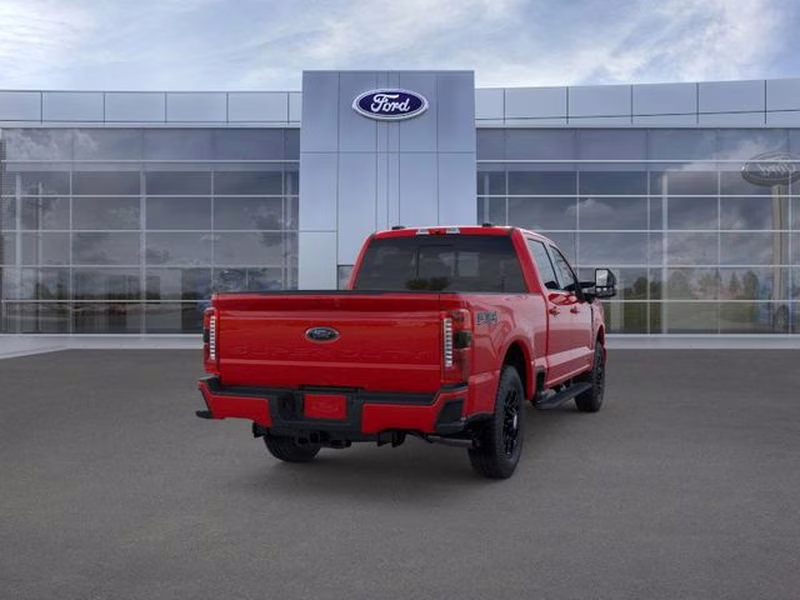 2026 Race Red Ford Super Duty F-350 SRW LARIAT 4X4 Truck