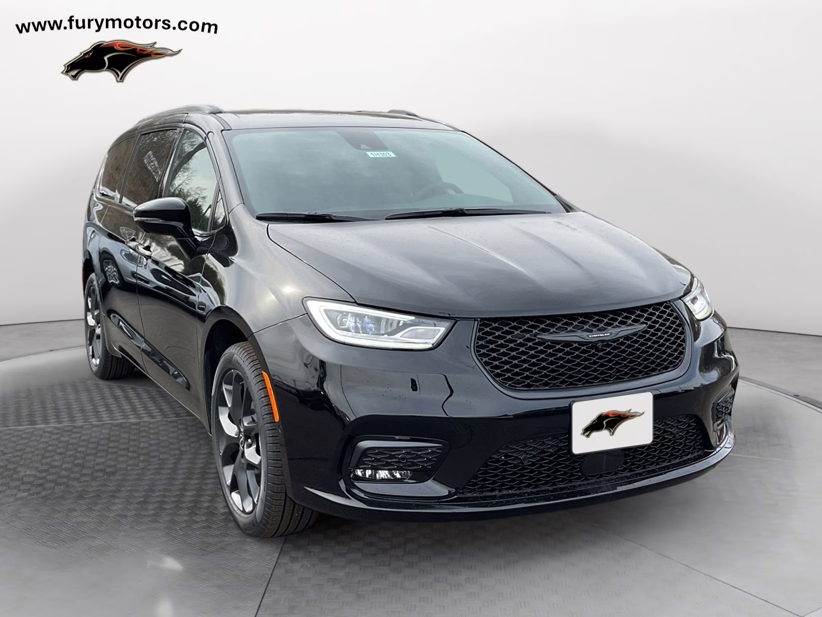 2026 Diamond Black Crystal Pearlcoat Chrysler Pacifica Select AWD Van