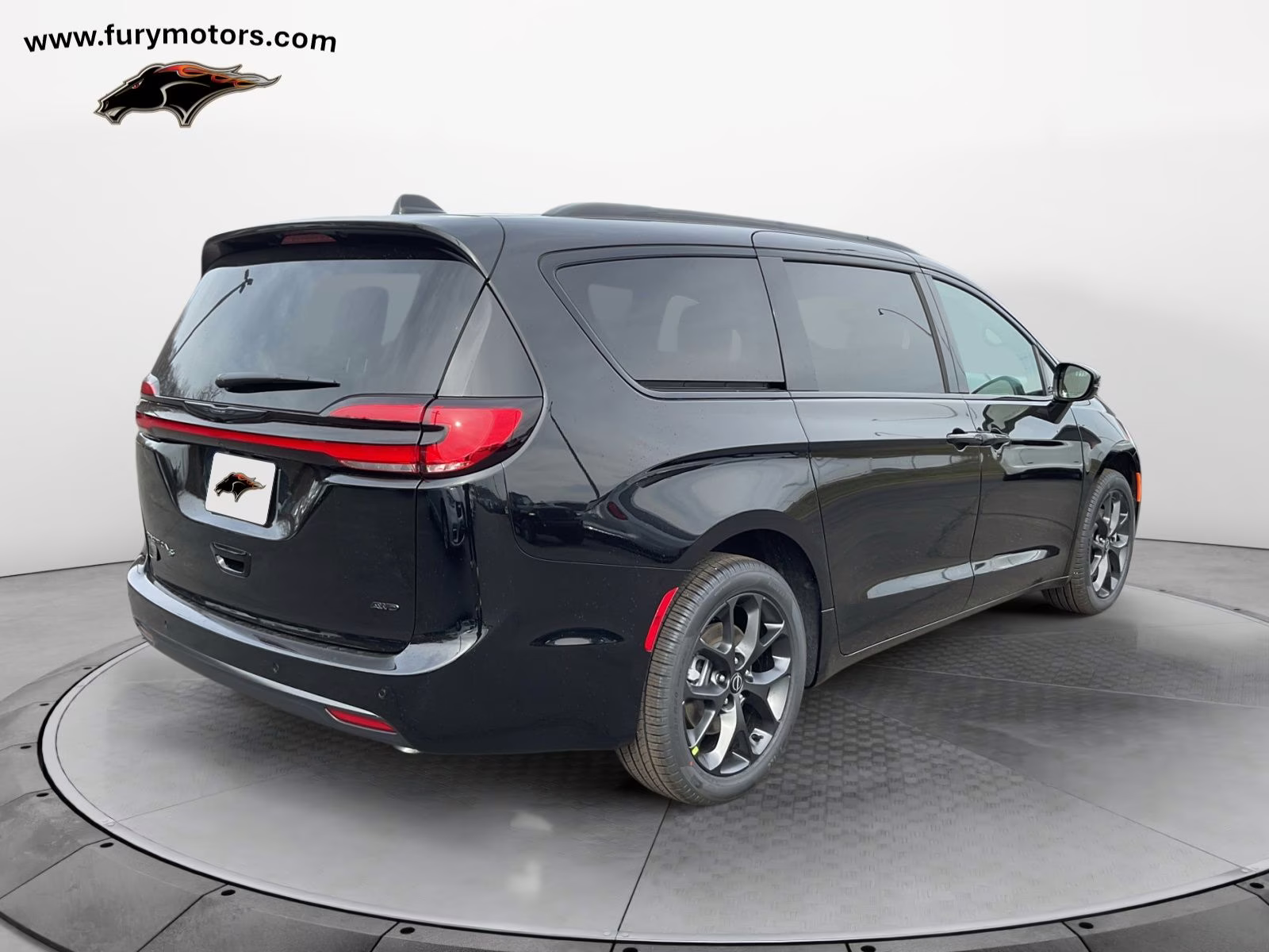 2026 Diamond Black Crystal Pearlcoat Chrysler Pacifica Select AWD Van