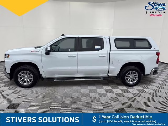 2021 Summit White Chevrolet Silverado 1500 LT 4X4 Truck