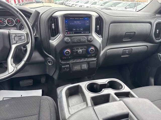 2021 Summit White Chevrolet Silverado 1500 LT 4X4 Truck